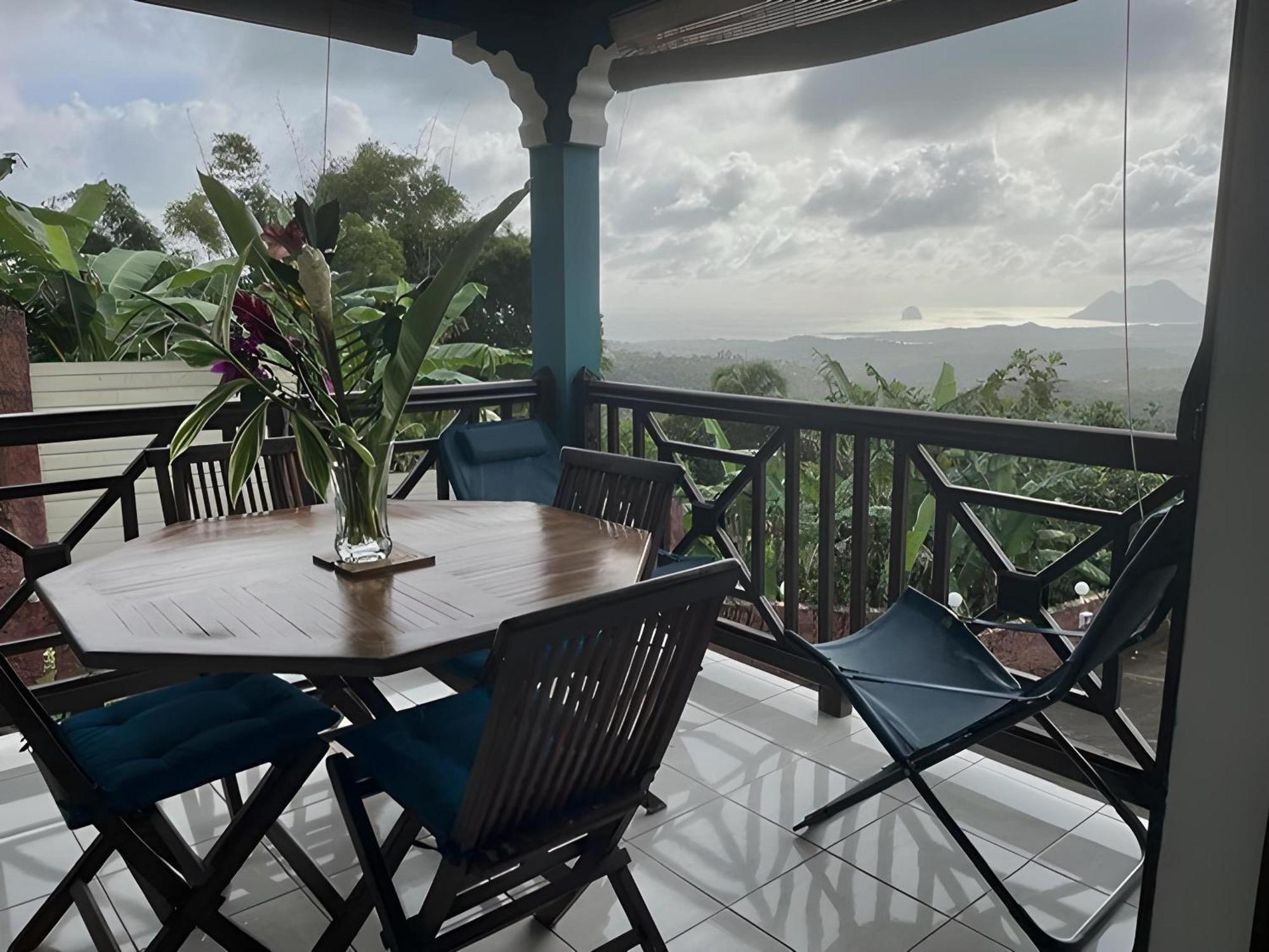 Les Villas Pameyaque 2 F2 Avec 1 Piscine Et 1 F3 Avec 1 Piscine, Superbe Vue Sur La Mer Riviere-Salee Exteriör bild