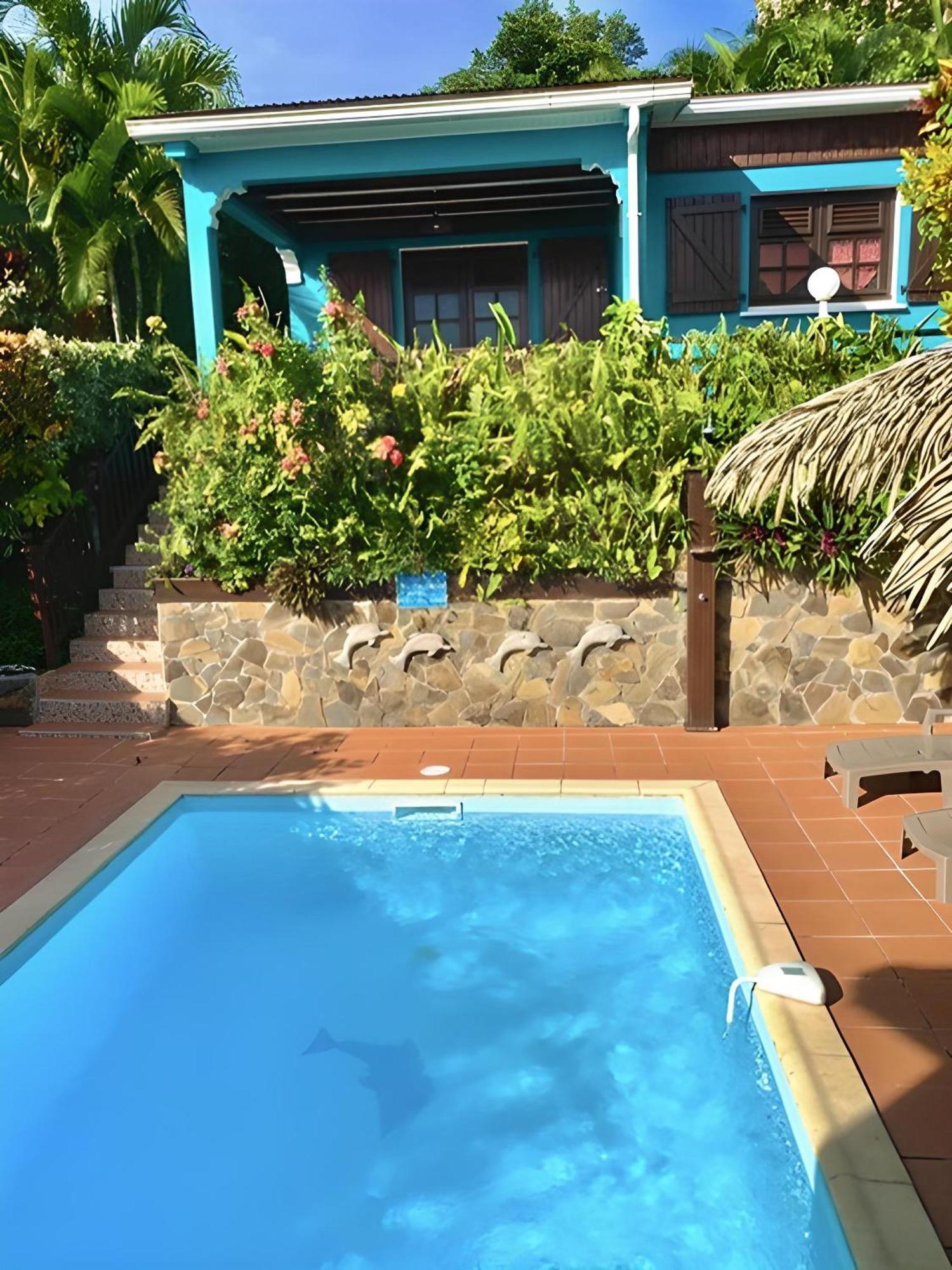Les Villas Pameyaque 2 F2 Avec 1 Piscine Et 1 F3 Avec 1 Piscine, Superbe Vue Sur La Mer Riviere-Salee Exteriör bild