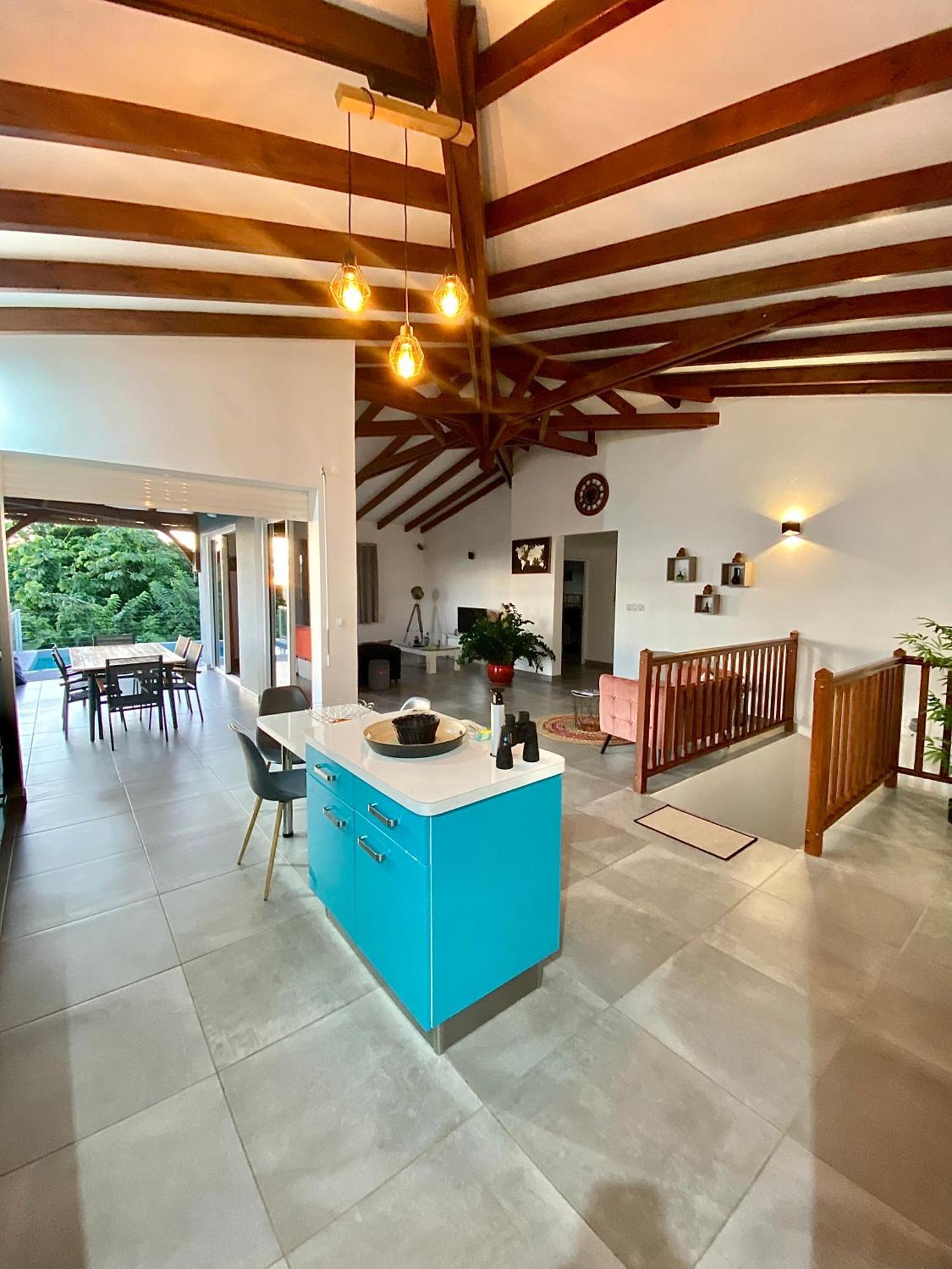 Les Villas Pameyaque 2 F2 Avec 1 Piscine Et 1 F3 Avec 1 Piscine, Superbe Vue Sur La Mer Riviere-Salee Exteriör bild